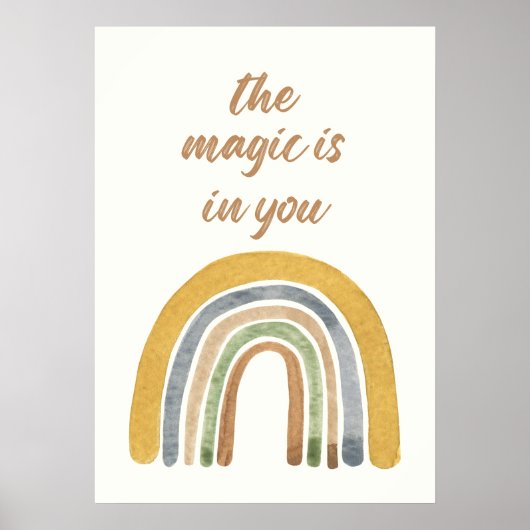 Die Magie ist in dir Poster (Vorne)