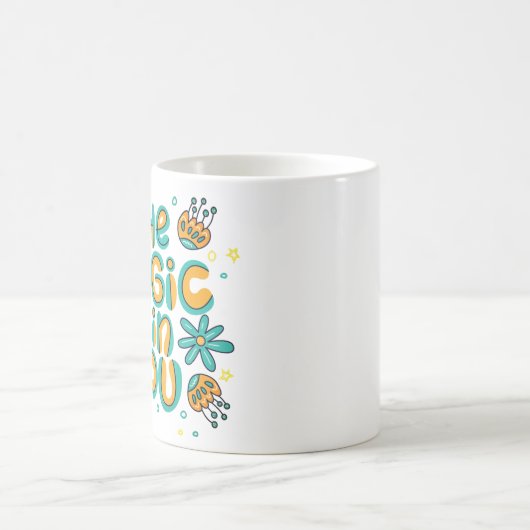 Die Magie liegt in deiner Combo-Tasse Kaffeetasse (Mittel)