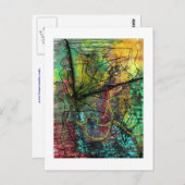 Die Magie Postkarte (Vorne/Hinten)