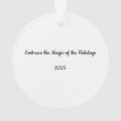 Die Magie verkörpern Ornament (Rückseite)