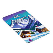 Die Magie von Val Thorens Magnet (Rechte Seite)