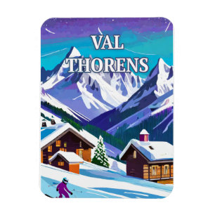 Die Magie von Val Thorens Magnet