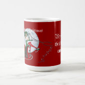 Die Magie von Weihnachten Kaffeetasse (Mittel)