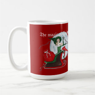Die Magie von Weihnachten Kaffeetasse