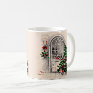 Die Magie von Weihnachten zu Hause Tasse