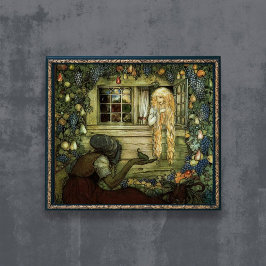 Die Magier Cape John Bauer Poster