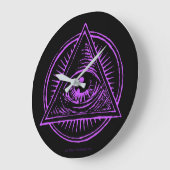 Die magische Augenuhr Große Wanduhr (Winkel)