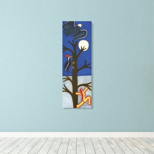 Die magische Begegnung 2006 Leinwanddruck (Insitu (Holzboden))