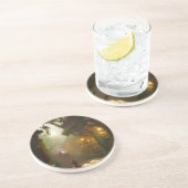 Die magische Buchhandlung Fantasy Art Getränkeuntersetzer (Seite)