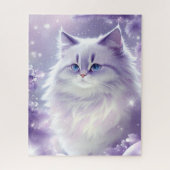 Die magische Fantasie des Winters Puzzle (Vertikal)