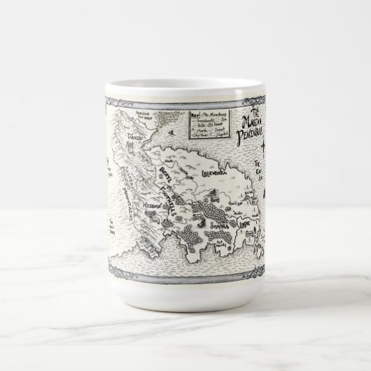 Die Magische Halbinsel - Tasse (Mittel)