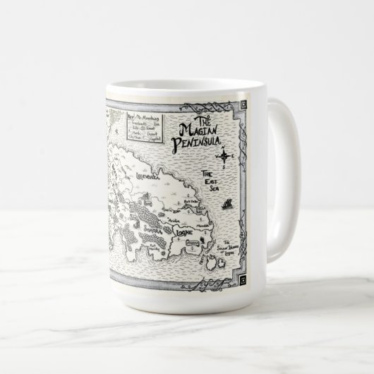 Die Magische Halbinsel - Tasse (VorderseiteRechts)