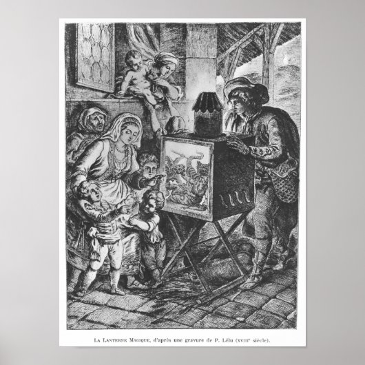 Die magische Laterne Poster (Vorne)