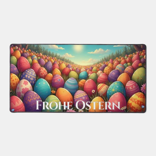 Die magische Osternmatte Schreibtischunterlage (Vorderseite)