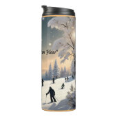 "Die magische Touch des Winters" Thermosbecher (Nach rechts gedreht)