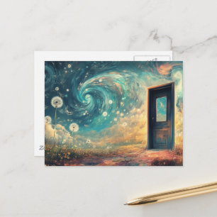 Die magische Tür Postkarte
