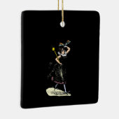 Die magische Verdammnisfrau Keramikornament (Rechts)