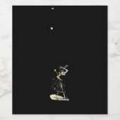 Die magische Verdammnisfrau Weinetikett (Einzelnes Label)