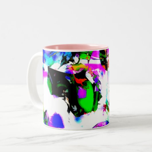 Die magische weiße Tasse (Vorderseite Links)