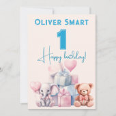 Die magische Welt des 1. Einladung (Vorderseite)