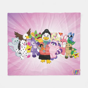 Die magische Welt von Webkinz Fleecedecke