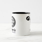 Die magischen Panoramarestaurants von Illinois Zweifarbige Tasse (Mittel)