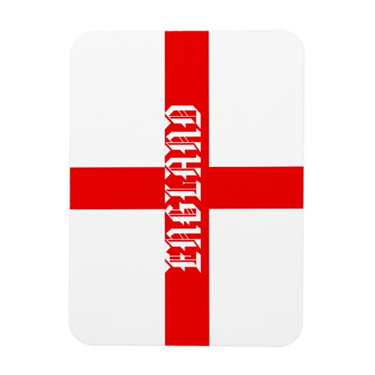 Die Magnete von Saint George sind quer durch Engla (Vertikal)