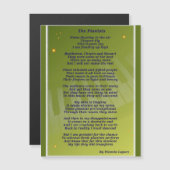 Die Magnetkarte der Pianisten (Vorne/Hinten)