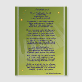 Die Magnetkarte der Pianisten