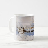 Die Magpie, Monet berühmte Malerei Kaffeetasse (Vorderseite Links)