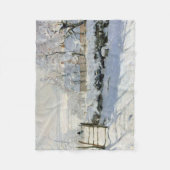 Die Magpie, Monet Fleecedecke (Vorderseite)