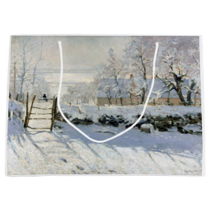 Die Magpie, Monet Große Geschenktüte