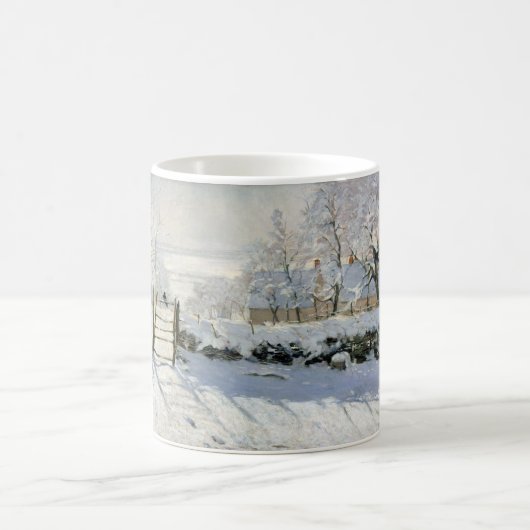 Die Magpie, Monet Kaffeetasse (Mittel)