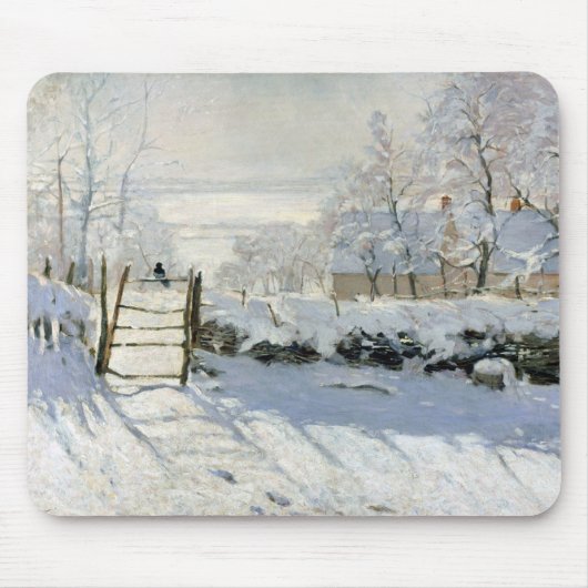 Die Magpie, Monet Mousepad (Vorne)