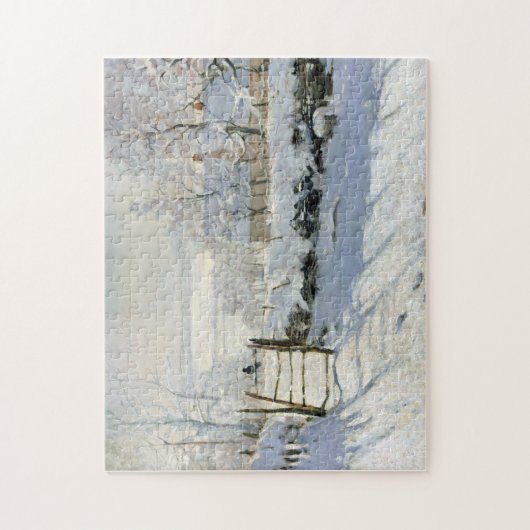 Die Magpie, Monet Puzzle (Vertikal)