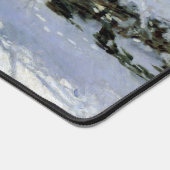 Die Magpie, Monet Schreibtischunterlage (Ecke)