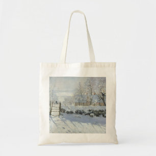 Die Magpie von Claude Monet Tragetasche
