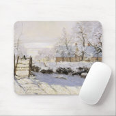 Die Magpie von Monet Mousepad (Mit Mouse)