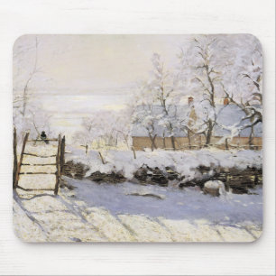 Die Magpie von Monet Mousepad