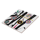 Die Mah Jongg Grove Fliese (Seite)