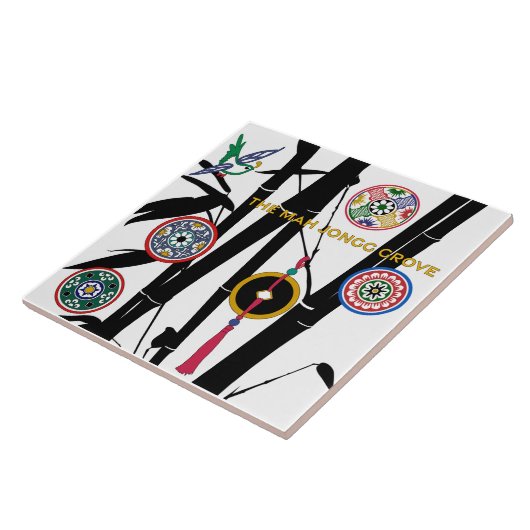 Die Mah Jongg Grove Fliese (Seite)