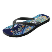 Die Mahalani-Signatur Flip Flops Badesandalen (Schrägansicht)