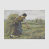Die Mäher von Julien Dupre Seidenpapier (Vorderseite)