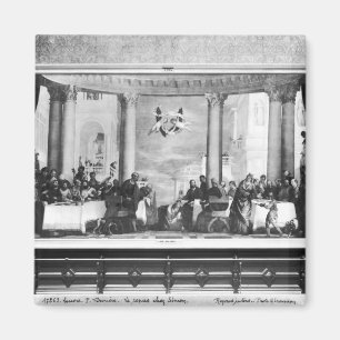 Die Mahlzeit am Haus von Simon der Pharisee 2 Magnet