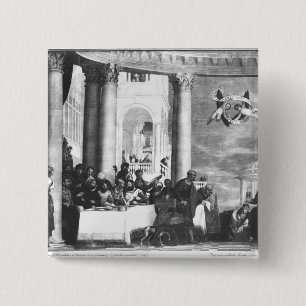 Die Mahlzeit am Haus von Simon der Pharisee Button