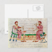 Die Mahlzeit aus "De Universo" Postkarte (Vorne/Hinten)