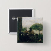 Die Mahlzeit bei Honfleur, 1875 Button (Vorne & Hinten)