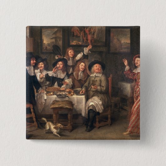 Die Mahlzeit der Künstler Button (Vorderseite)