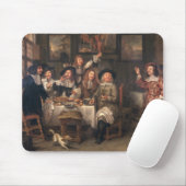 Die Mahlzeit der Künstler Mousepad (Mit Mouse)