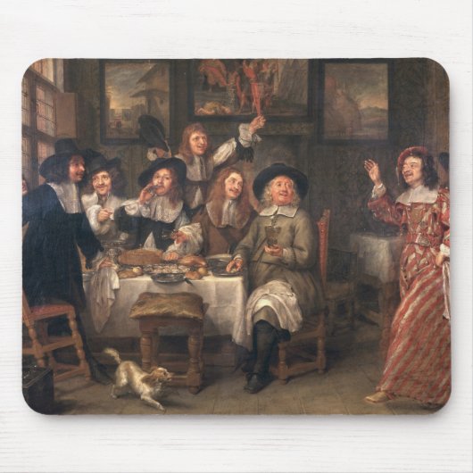 Die Mahlzeit der Künstler Mousepad (Vorne)